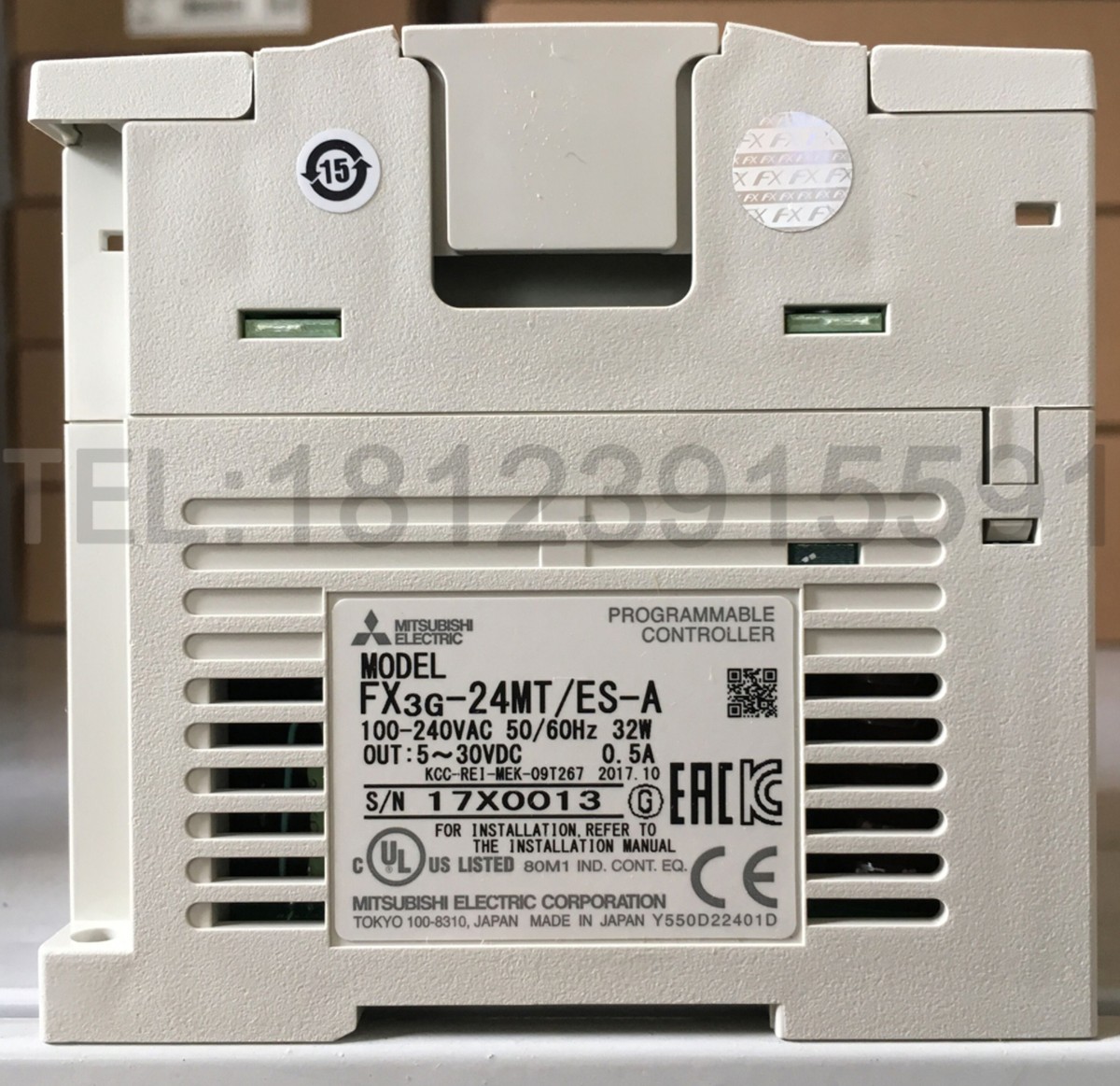 CPU MITSUBISHI ELECTRIC FX3G-24MT/ES Mitsubishi PLC Programmable Controllers Processors Modules FX3G