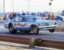 Don "Shoe" Schumacher 1969 Plymouth 'Cuda NITRO Funny Car PHOTO! #(15)