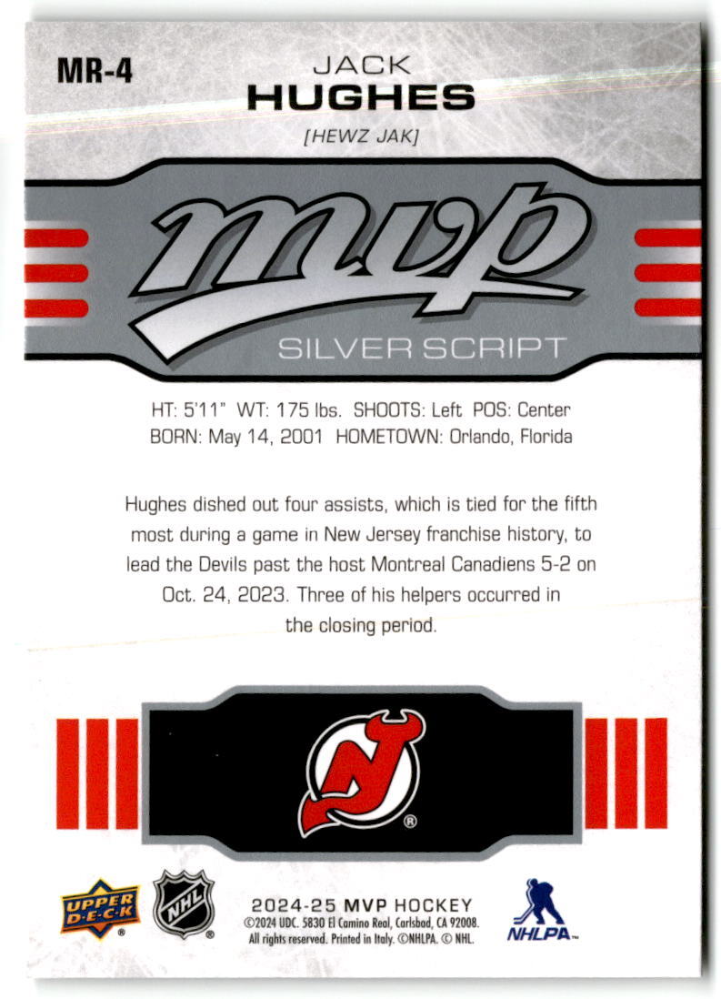 2024-25 Upper Deck MVP - 10th Anniversary Kirill Kaprizov #MR-2