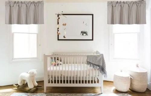 1PC TOP WINDOW VALANCE LINED STRAIGHT MATTE FINISH VERSATILE HOME DECOR RS9 - Picture 141 of 190