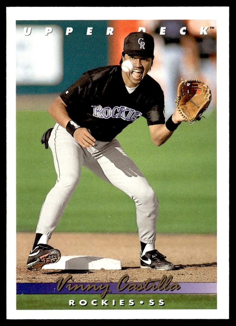 1993 Upper Deck Vinny Castilla Colorado Rockies #560
