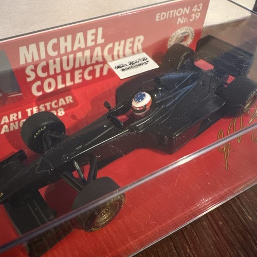 Minichamps 1/43 Ferrari F1 F300 Voiture d'essai Fiorano 1998 Michael Schumacher Collection Edition 43 Nr.39 Mini Champs 510 984300