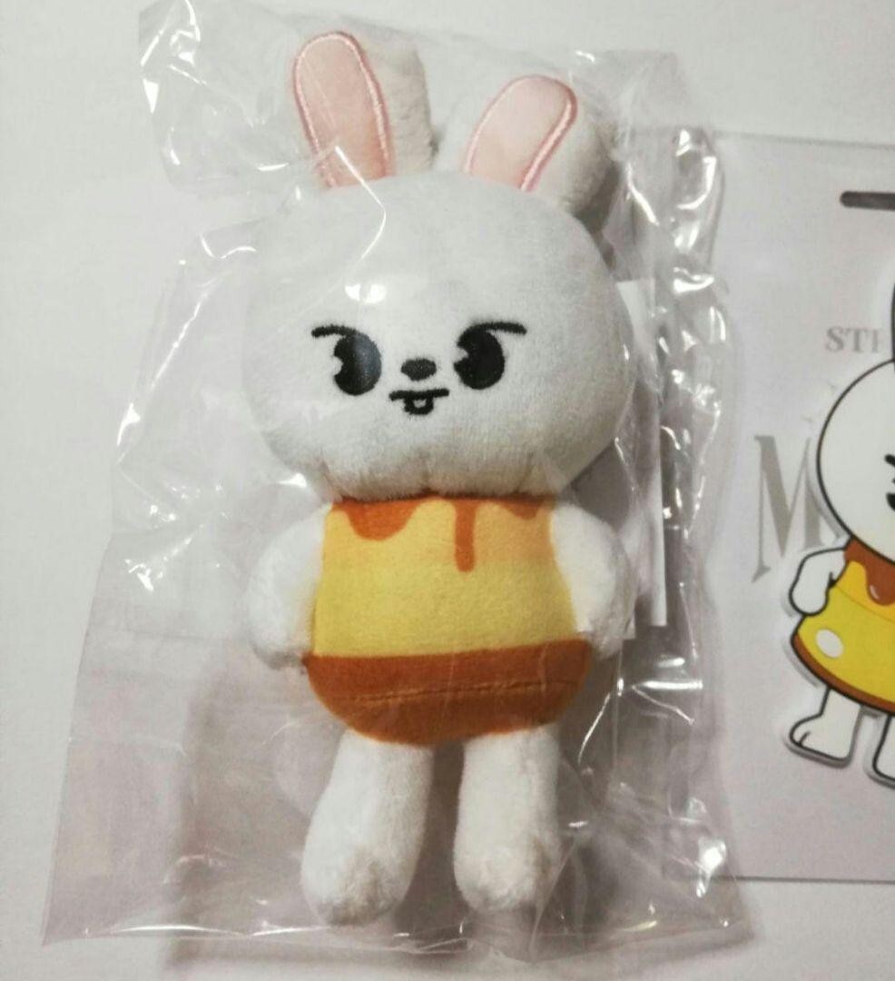Stray Kids SKZOO Pudding Leebit Bag Charm & Luggage Tag Set MANIAC