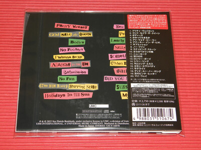 4BT SEX PISTOLS The Original Recordings JAPAN SHM CD | eBay