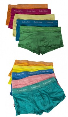 Packung mit 5 Herren Boxer elastisch bei Sicht Unterwäsche CK CALVIN KLEIN Artik