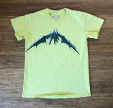 Posty Co. Post Malone Dragon Yellow Tour Merch Concert Tour T-Shirt Sz Small