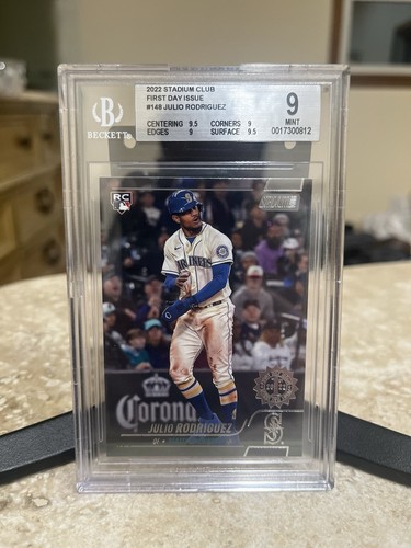 Julio Rodriguez [First Day Issue] #148 2022 Stadium Club card