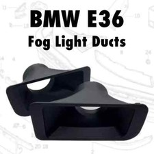 Bmw E36 Fog Light Duct Cold Air Intake Left Right Set 3d Printed Abs