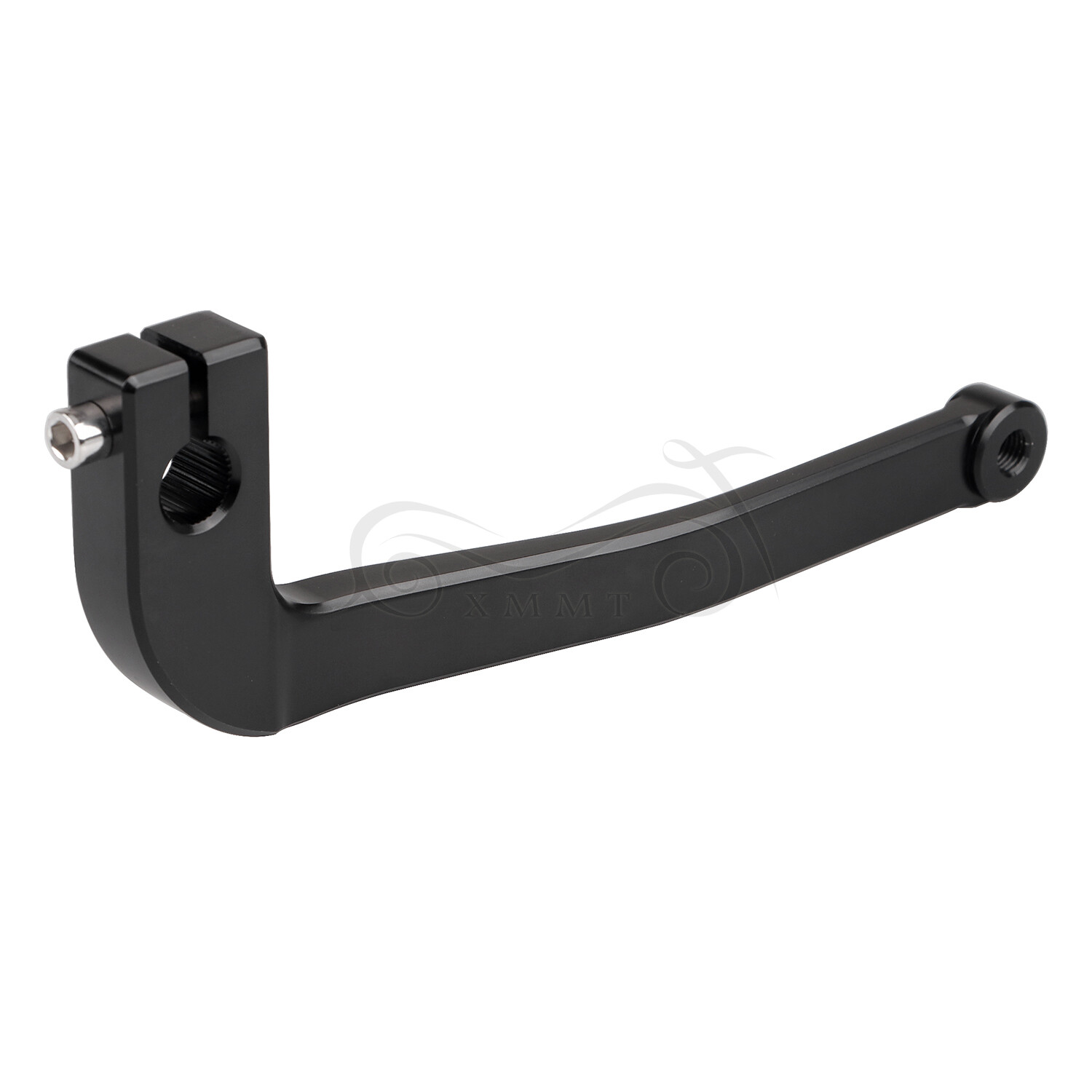 Black CNC Shift Shifter Lever Arm For Harley Dyna 07-16 Fat Street Bob FXDF FXDB