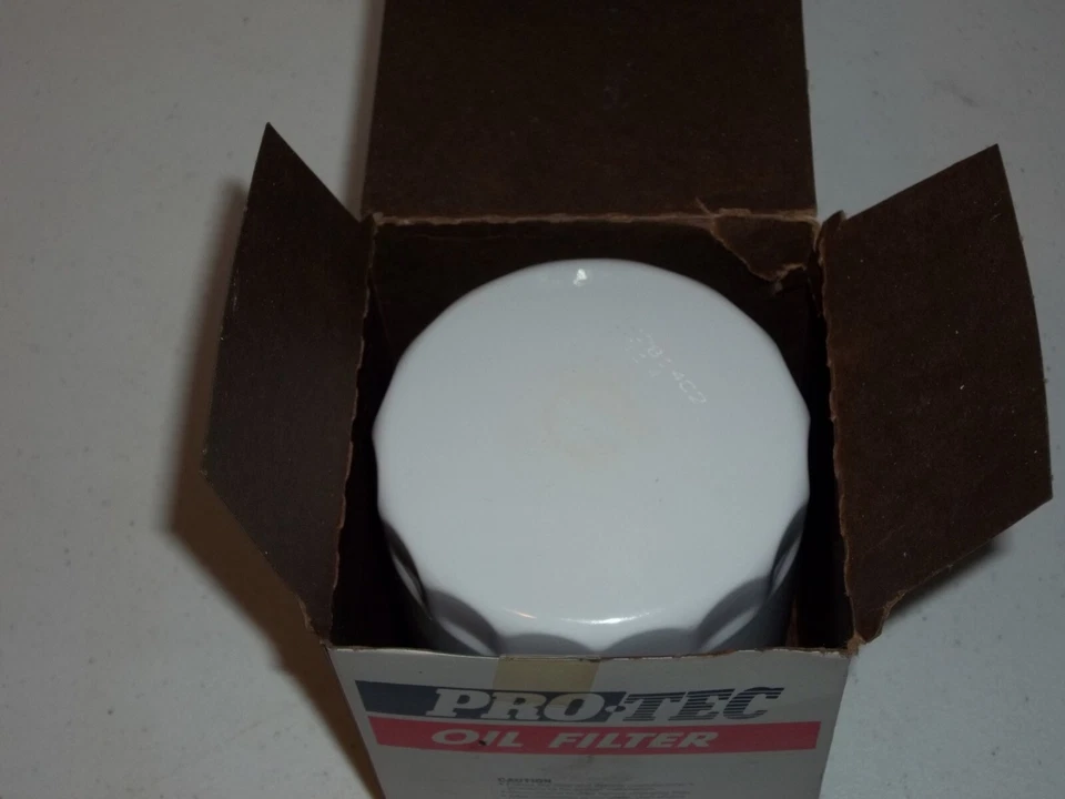 Filtro de aceite de motor NOS Pro Tec 101 NUEVO STOCK ANTIGUO Bonito L@@K Foto 3 de 4