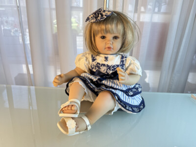 Künstlerpuppe Ashton Drake Sammler Vinyl Puppe 52 cm. Top Zustand  siehe Fotos