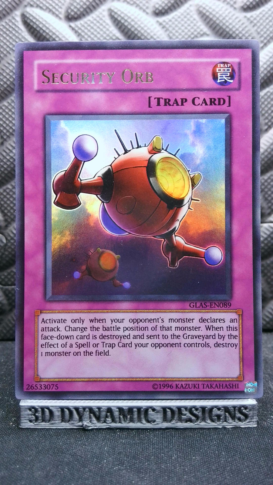 Security Orb GLAS-EN089 YuGiOh Gladiator's Assault trading card — raw and PSA graded price guide