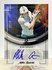 2022 Panini Luminance Mike Gesicki /99 SHUTTER SIGNATURES SP #SHU-MIG Dolphins