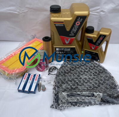 Mercedes-Benz W204 C-Class C180 C200 C250 CGI Filter Service Kit + 6L Venol Oil