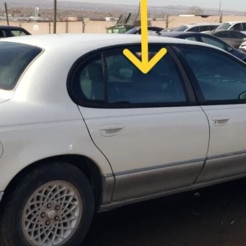 Chrysler LHS, New Yorker FWD : 1993, 1994, 1995-1997, Right Rear Door Glass - Image 2 of 4