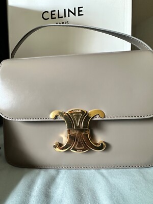 Celine Triomphe Bag Teen Pebble Color | eBay