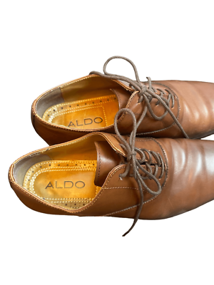 Black Loafers Aldo Men Dress Shoes ALDO Brown Leather Dress Shoes Size Men's