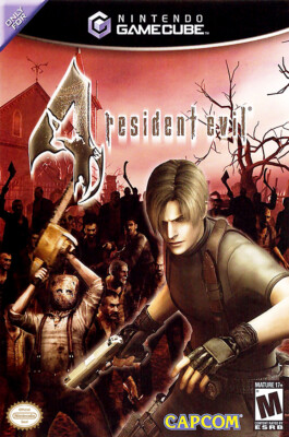 Resident Evil 4 GameCube BOX ART Premium POSTER MADE IN USA Resident Evil 4 GameCube BOX ART Premium POSTER MADE IN USA
