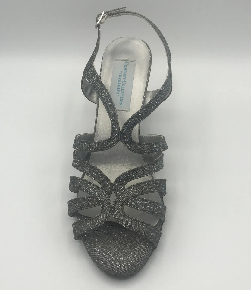 Sandálias femininas Dyeables paisley estanho biqueira aberta tamanho 8.5 - Imagem 3 de 4