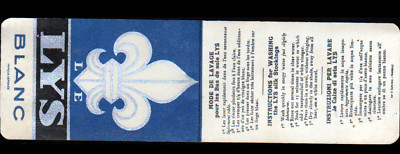 SILK BASE LABEL ''LE LYS BLANC'' UNDERWEAR with WASHING MODE