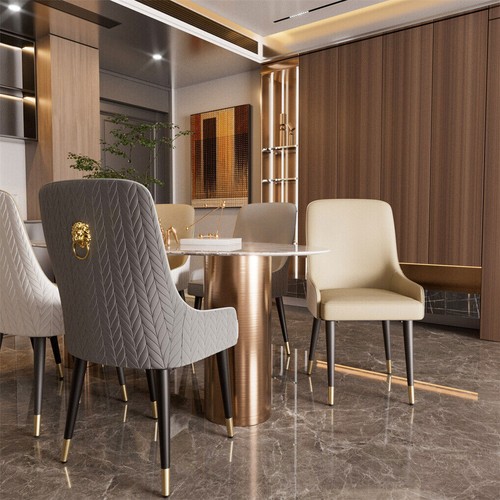 Set of 2 Kitchen Dining Chairs Modern Dinner Chair Padded Office Meeting Chairs - Picture 4 of 64
