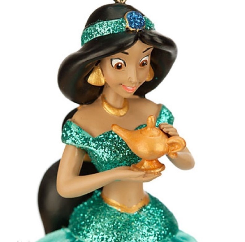 Disney Store Sketchbook Christmas Ornament Jasmine 2014 NEW