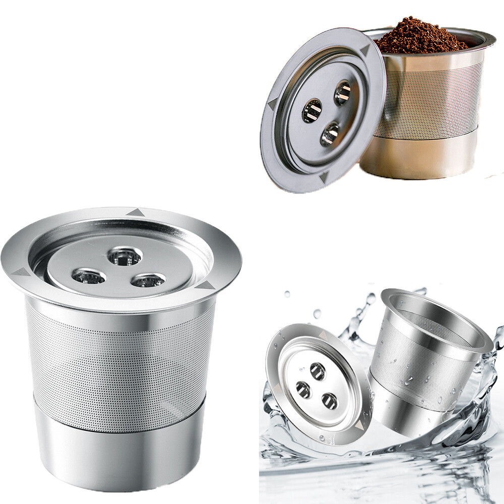 For Ninja Coffee Machine Special Stainless Steel 3-Hole K Cup