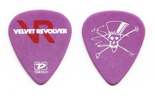 Velvet Revolver Slash Signature Purple Guitar Pick - 2005 Tour GNR