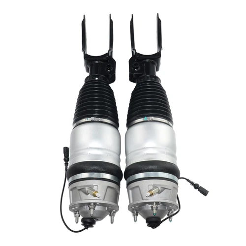 Par de amortiguadores de suspensión neumática delanteros para Porsche Cayenne 92A VW Touareg 7P5 7P6 - Imagen 7 de 9
