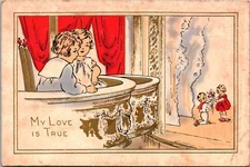 Vintage PPC - My Love is True - F21106
