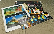 Sleeping Beauty Story Kit Colorform Printers Proof For Colorforms Box and Set