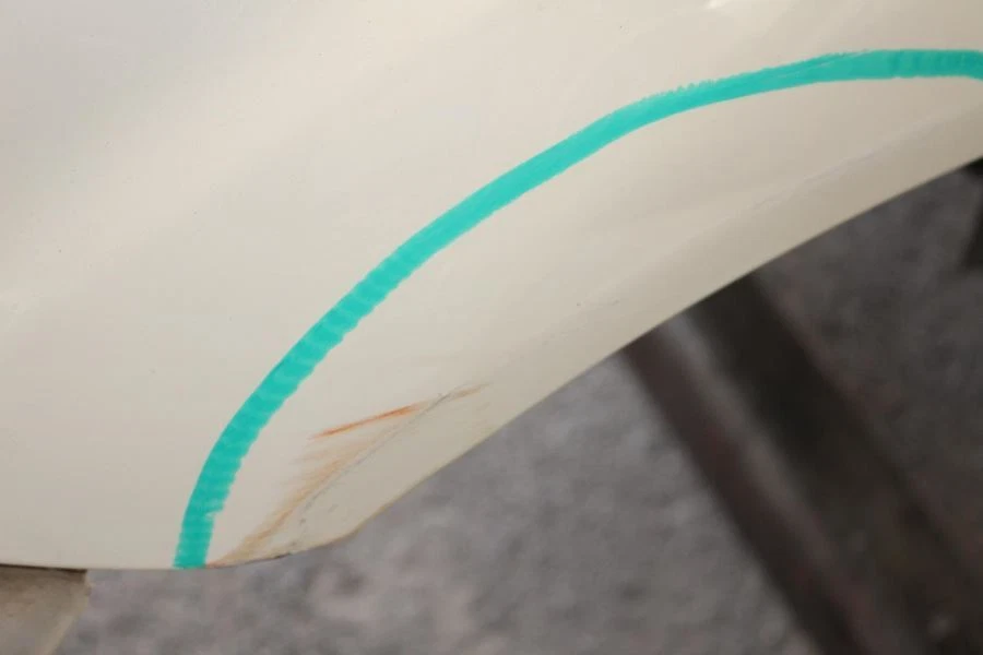 Conjunto de panel trasero derecho pasajero blanco Mazda Mx-5 Miata NC 2006-2014 Foto 2 de 4