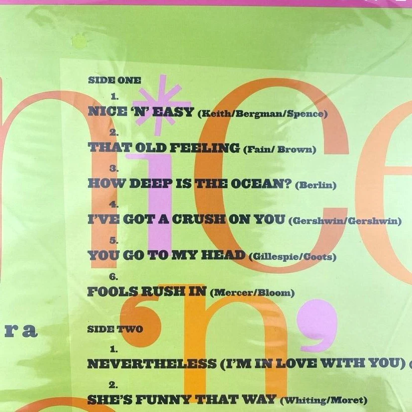 Frank Sinatra Nice N Easy MFSL MoFi 180g vinyl 2002 record LP New Sealed - Image 4 of 4