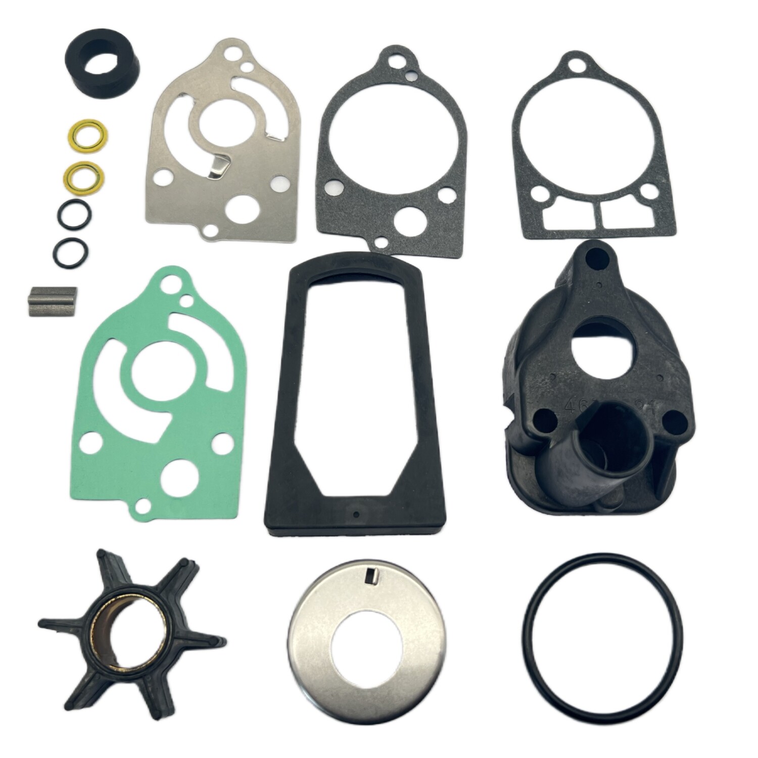 Water Pump Repair Kit For Mercury/Mariner 30-70HP 2-Stroke Outboards – Includes Impeller & Housing