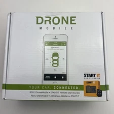 Drone Mobile START IT RSD-3S Remote Start Bundle Firstech DR-3 FT-7200S-CONT
