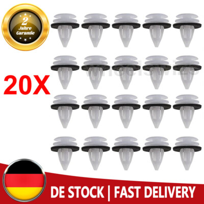 20xTürverkleidung Innenraum Clip Dichtung Ring für BMW E34 E36 E38 E39 E46 M3 M5