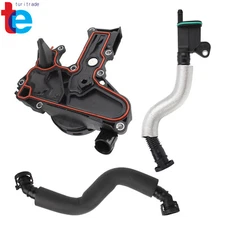 PCV Valve Engine Crankcase Vent Oil Separator Breather Hose Kit For Audi A3 A4