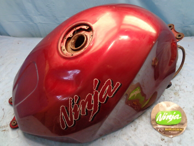 1993 Kawasaki Ninja ZX7R Ninja DENT gas fuel tank OEM burgandy red
