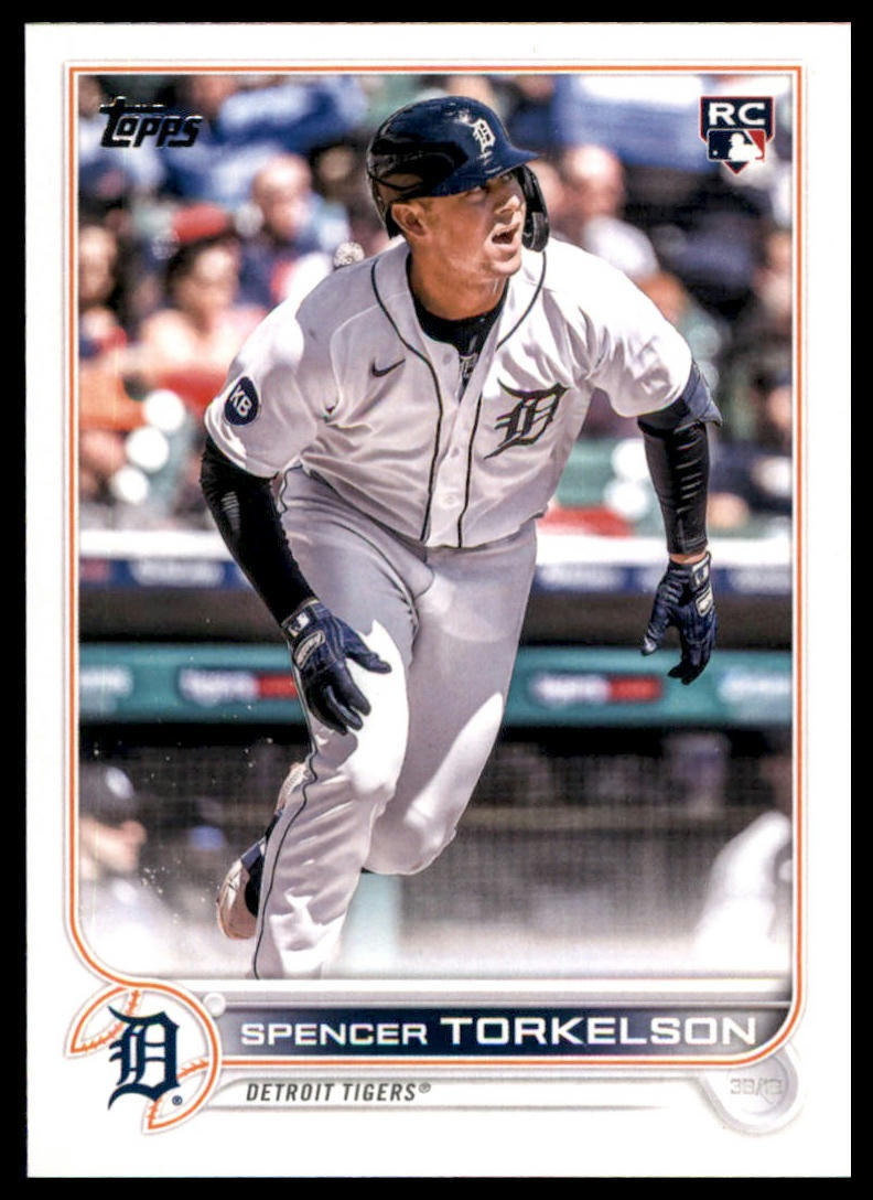 Spencer Torkelson 2022 Topps Update #US20 RC Detroit Tigers