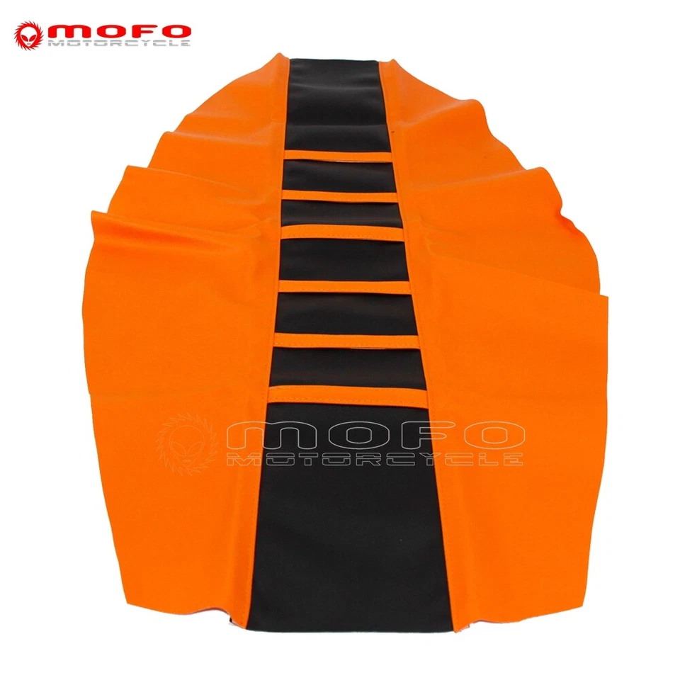 Cubierta de asiento suave de goma con pinza Supermoto para DRZ400 DR650 RM85 FE TE 250 350 450 Foto 2 de 4