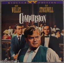 COMPULSION 1959 Orson WELLES Dean STOCKWELL WideScreen LASERDISC Edition