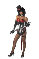 Sexy Circus Ring Master Burlesque Beauty Adult Costume
