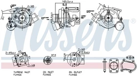Turbolader für Iveco Daily III Pritsche/Fahrgestell Renault Trucks