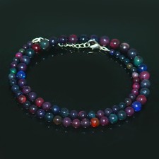 Natural Opal Beads Round Opal beads Blue opal Beads Gift For friend 7261