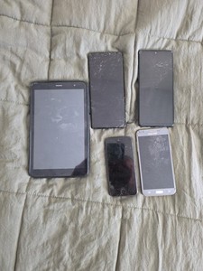 Phone And Tablet Lot For Parts