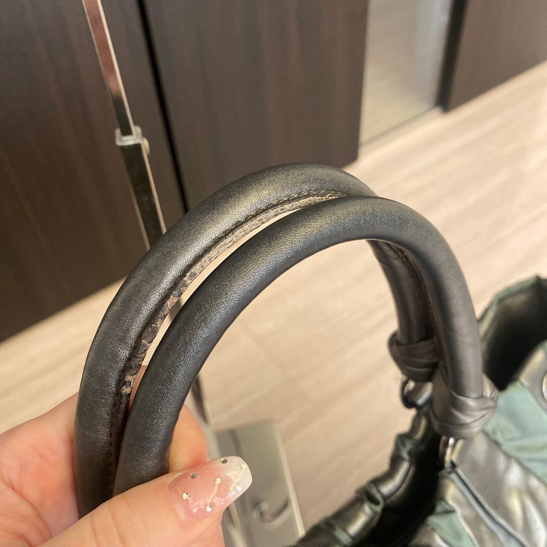 PRADA Pleated  Shoulder Bag thumbnail 4