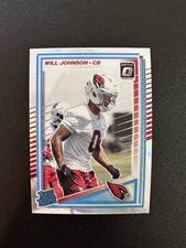 2025 Panini Donruss Optic - Rated Rookie Will Johnson #247 (RC)