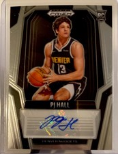 2024-25 Panini Prizm Black - Rookie Signatures PJ Hall #RS-PJH (AU, RC)