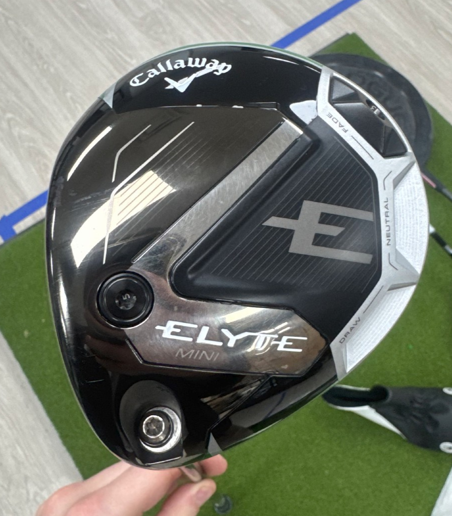 LH Callaway Elyte Mini Driver 13.5* Denali 60G 6.0 Shaft Project X 