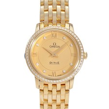 OMEGA De Ville Prestige 424.55.27.60.58.001 yellow Dial